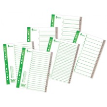 Divider Forpus, A4, numbers 1-12, plastic