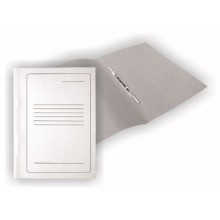 Cardboard binder SMLT, A4, 300g, white with print, cardboard