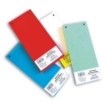 Divider SMLT cardboard 11x23,5cm 50pcs. orange