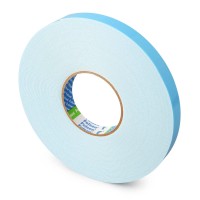 kraft Folsen двусторонняя лента 19мм x 25м x 1мм, белая, PE