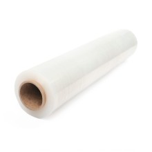 Пленка для ручной обмотки поддонов 45cm x 600m, 9µm, растяжка до 50%, прозрачная, LLDPE