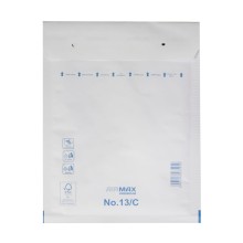 Конверт мягкий 170×230 (150×220), PAP+PE, белый, 13C