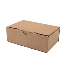 Коробки из гофрированного картона 208x121x74мм, коричневые 15B, (FEFCO 0426)